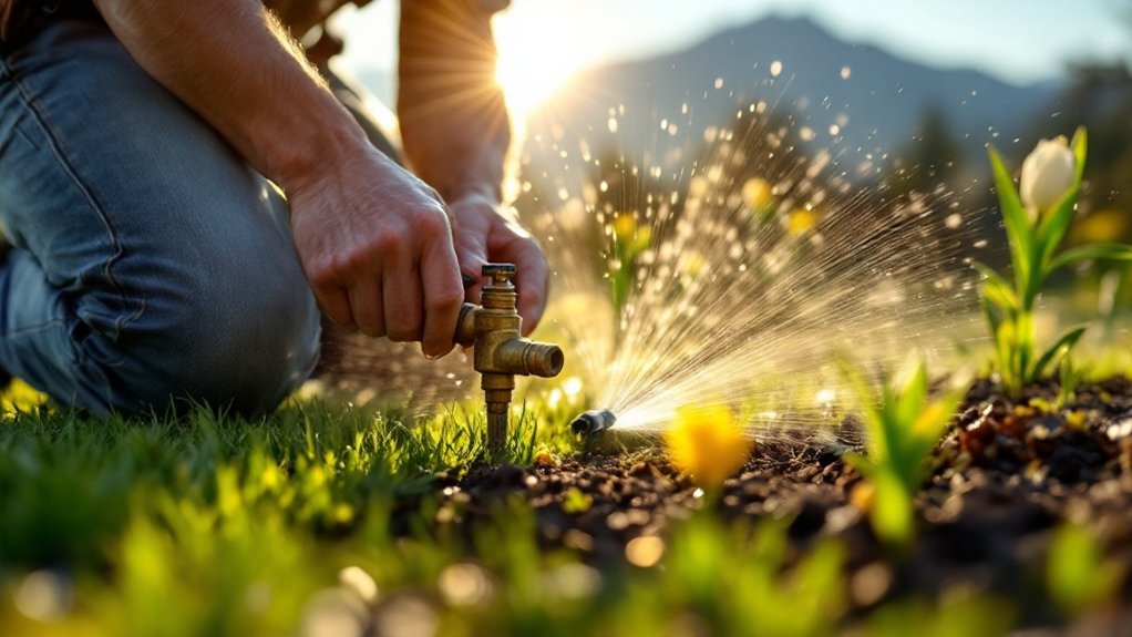 activate your irrigation system